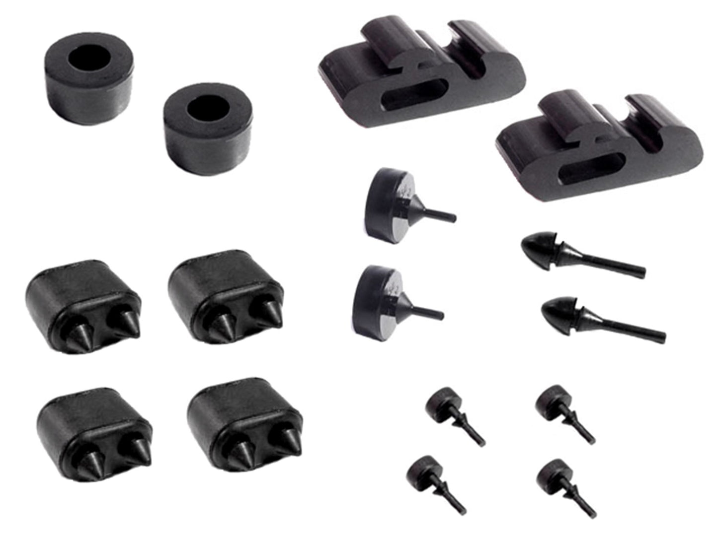 Snap-In-Bumper Kit 16-Piece For Chevrolet Camaro 1967-1969 - SBK 206
