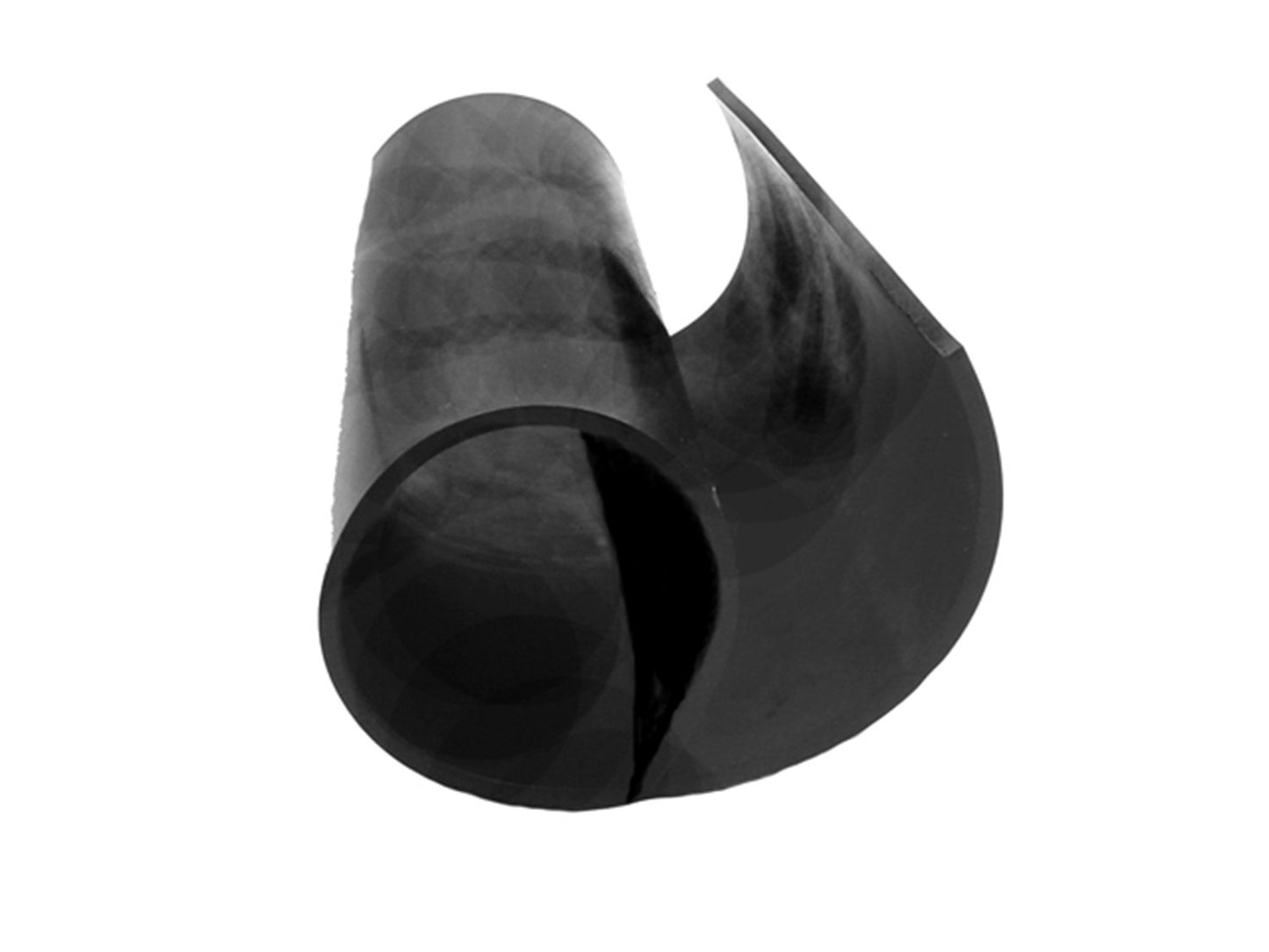 Solid Rubber Sheet 5" Wide, 7" Length, 1/8" Thick - S 18-0507