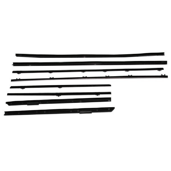 Window Sweeper Kit Convertible (8 Pc) For Pontiac GTO, LeMans 1965 WC 8100-15