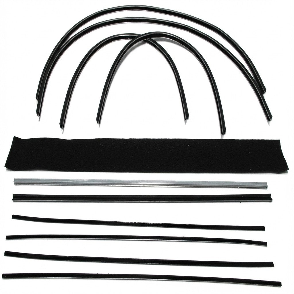 Division Bar Channel and Sweeper Kit For Chevrolet Nomad 1955-1957 - WC 7200-18
