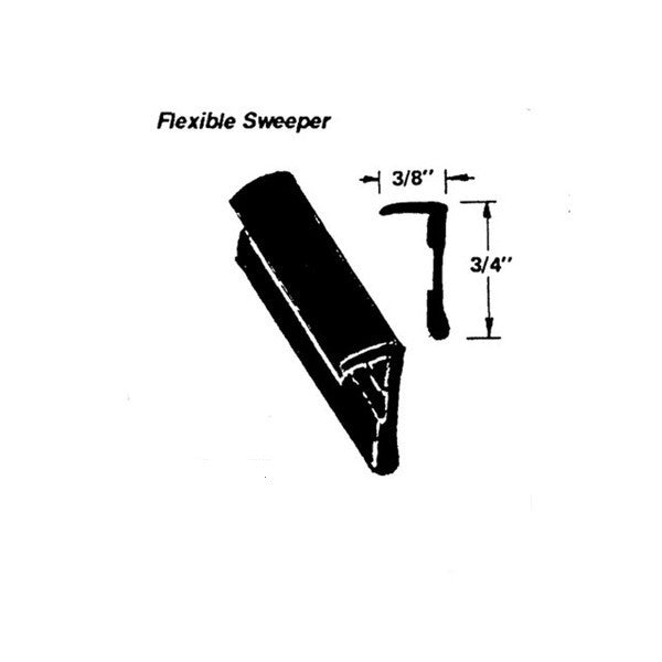 Flexible Sweeper For Ford 300 1963, Club 1961, Club Wagon 1962-1964 - WC 23-/FT