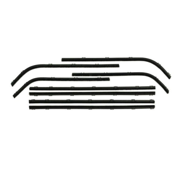 Window Sweeper Kit - 2 Door Hardtop (8 Pc) For Dodge Dart 1963-1966 - WC 2300-51