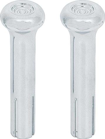 1965-91 Chevy, GMC Pickup, Blazer, Suburban; Chrome Door Lock Knobs; Pair