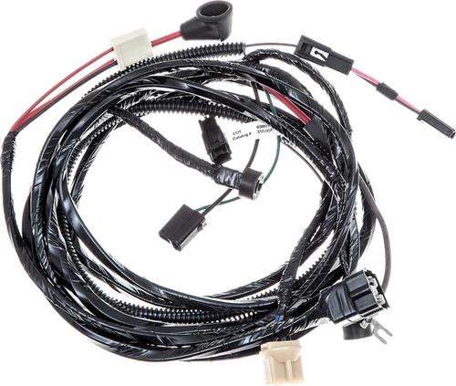 1958 Impala, Bel Air, Biscayne; Front Light Wiring Harness; V8; Passenger Side Alternator with Internal Regulator