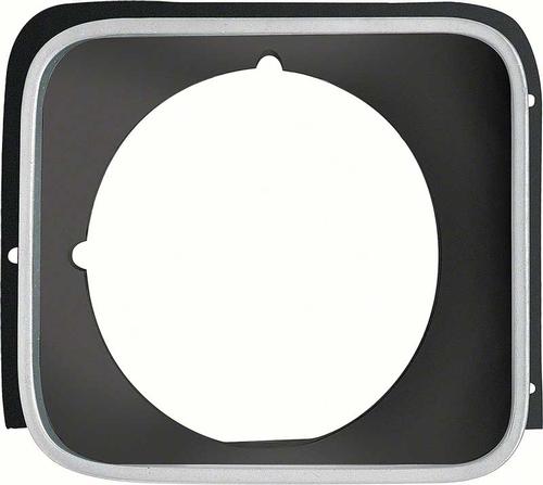 1975-78 Chevy Nova; Headlamp Bezel; SS, Rally; Black; RH Passenger Side