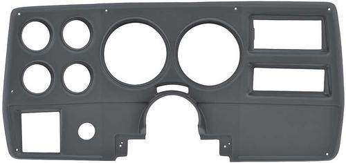 1984-91 GM Truck and SUV; 6-Hole Dash Gauge Panel; Black; Vehicles with Wiper Switch on the Column