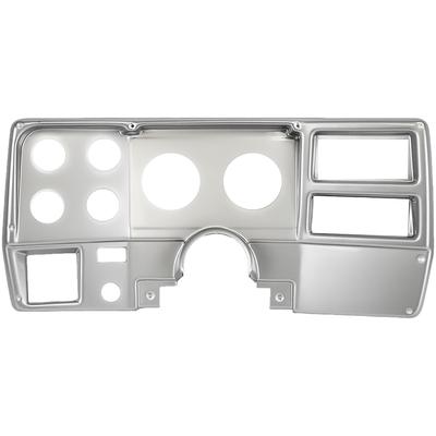 1973-83 Chevrolet, GMC Truck and SUV; 6-Gauge Dash Gauge Panel; w/ A/C Vents; Simulated Brushed Aluminum; Features (2) 3