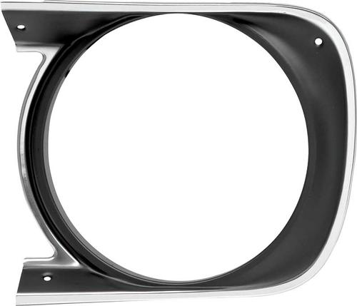 1968 Chevrolet Camaro; Standard Headlamp Bezel; LH Driver Side