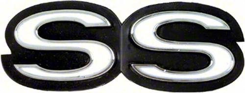 3981921 - 1969-71 Camaro SS; Grill Emblem ; without Rally Sport Option; with Hardware