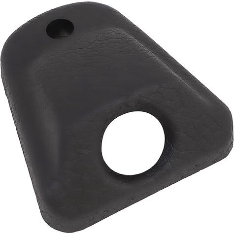 1969-71 Chevrolet, GMC Truck; Interior Mirror Bracket Boot/Cover; Fits Deluxe Style Bracket; Black; Each