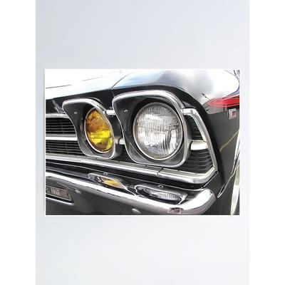 5-3/4" Round Seal Beam Halogen Fog Lamp Bulb; Amber