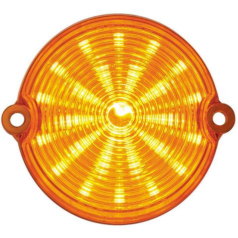 1963-67 Chevrolet Corvette; LED Parking Light Lens - Amber