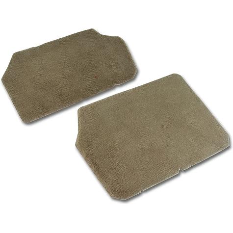 1992-93 Chevrolet Corvette; FRONT SPEAKER COVER CARPETS; BEIGE PILE