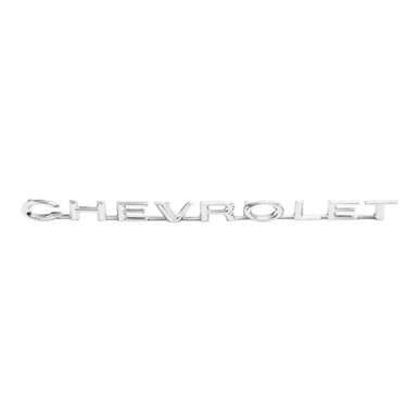Trim Parts 1970-1972 Chevrolet El Camino Tailgate “Chevrolet” Emblem W/Fasteners, Each - (4880)