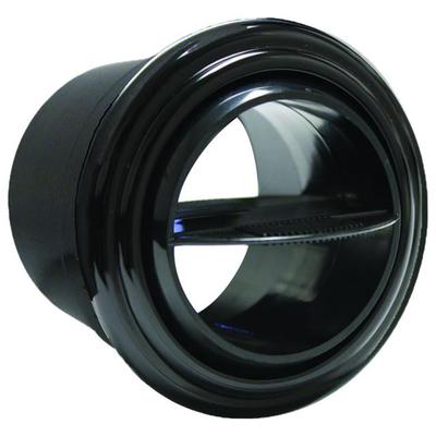 Vintage Air Proline Series Air Vent Swivel Ball Louver - 2.875" OD With Black Anodized Aluminum