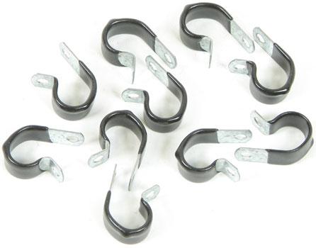 Wiring Harness Rubberized Clamp Kit; 1/2"; 10 Piece Set