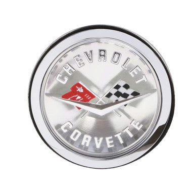 Trim Parts 1958-60 Chevrolet Corvette Front Or Rear and 1958-1961 Rear Emblem Assembly - (5087S)