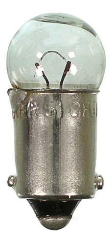 Replacement Light Bulb # 51; Single Contact Miniature Bayonet Base; G3-1/2; 1.0 CP; 6-volt