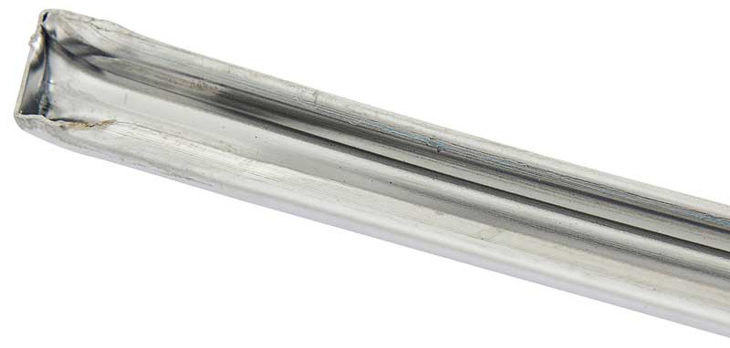 51726C - 1967-68 Mustang Fastback; Roof Drip Rail Molding Set; Pair