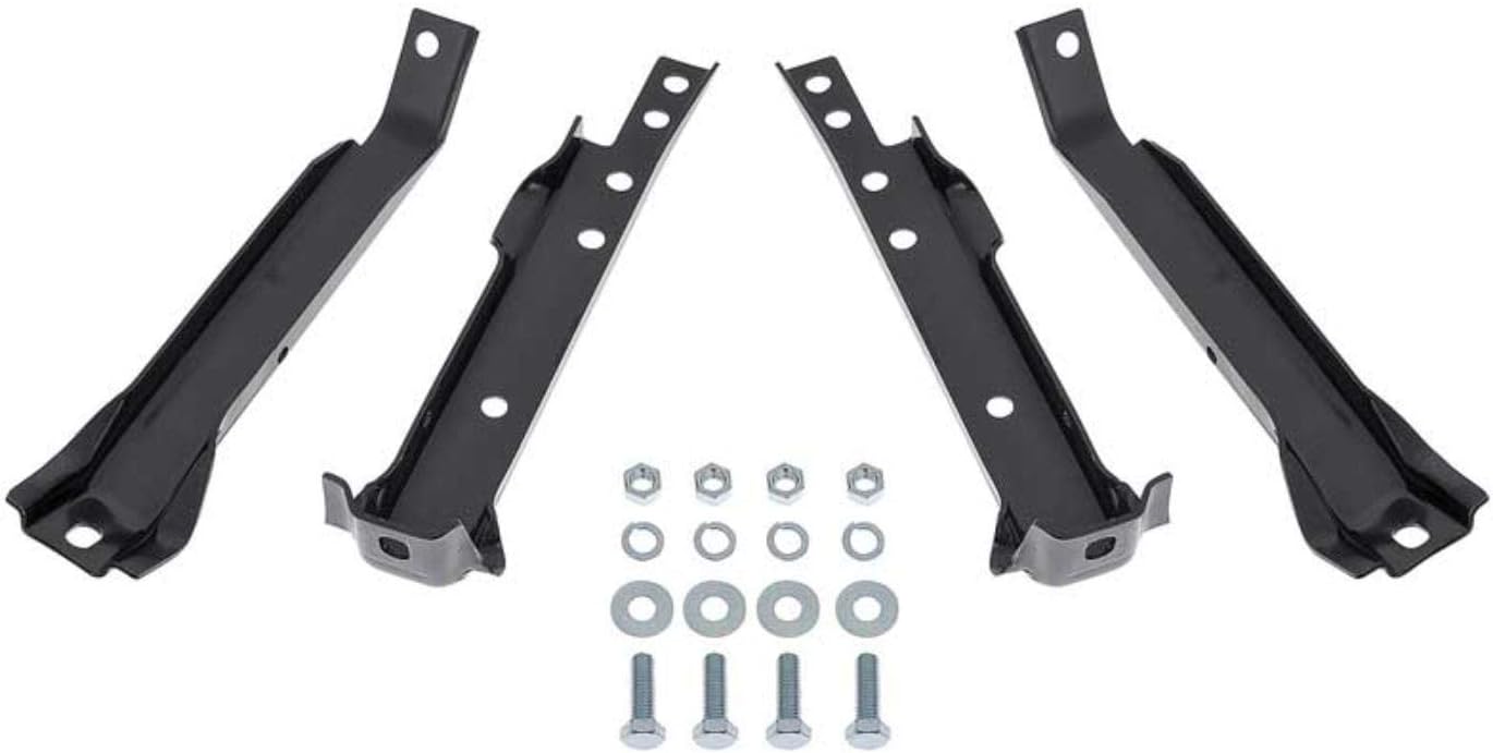 REAR BUMPER BRACKET SET 1967-1972 GM AND CHEVY FLEETSIDE PICKUP TRUCK