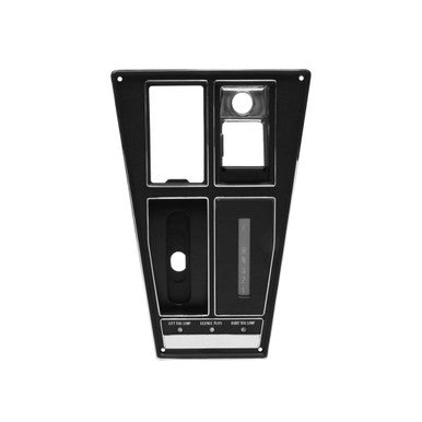 Trim Parts 1969 Late Chevrolet Corvette W/Air Automatic Console Plate Assembly, Each - (5452)
