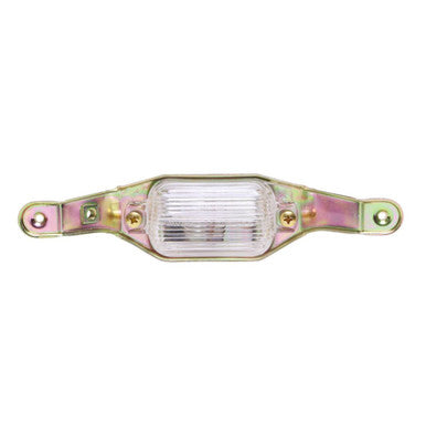 Trim Parts 1968-1971 Chevrolet Corvette License Lamp Assembly W/Fiber Optic, Each - (5850)