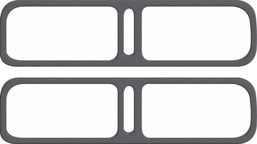 1973-74 Chevy Nova; Molded Rubber Tail Lamp Lens to Body Gaskets; Pair