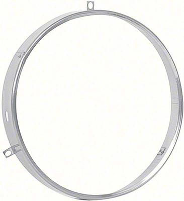 1941-74 GM; Headlamp Headlight Retaining Ring; 3 Tab Style; Each; Various Models; OER