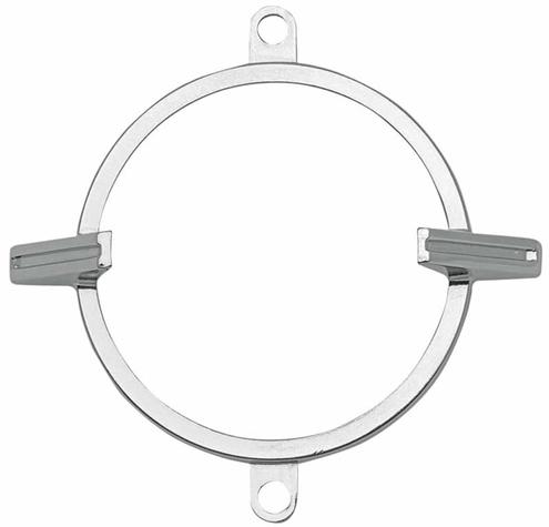 1962 Chevy Impala; Tail Light & Back Up Lens Bezel; Chrome; Each