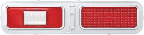 1973-74 Chevy Nova; Standard Tail Lamp Lens; RH Passenger Side