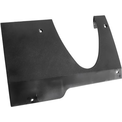 1979-86 Ford Mustang; Fuse Panel Cover; 4-hole Style; Black