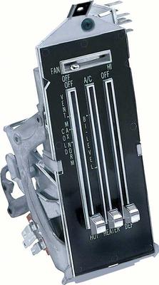 1969-74 Heater Control Assembly With A/C Without Cables