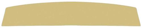 1965-68 Mustang Vinyl Covered Package Tray without Speaker Holes - Palomino