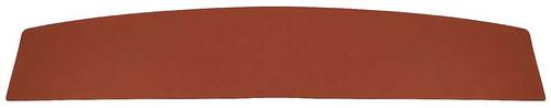 1965-68 Mustang Vinyl Covered Package Tray without Speaker Holes - 66-67 Red