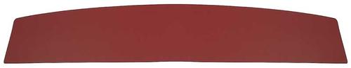 1965-68 Mustang Vinyl Covered Package Tray without Speaker Holes - 65 Bright Red