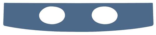 1965-67 Mustang Vinyl Covered Package Tray with Speaker Holes - 66-68 Blue