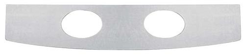 1965-67 Mustang Vinyl Covered Package Tray with Speaker Holes - White