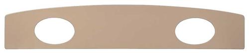 1968 Mustang Vinyl Covered Package Tray with Speaker Holes - Palomino