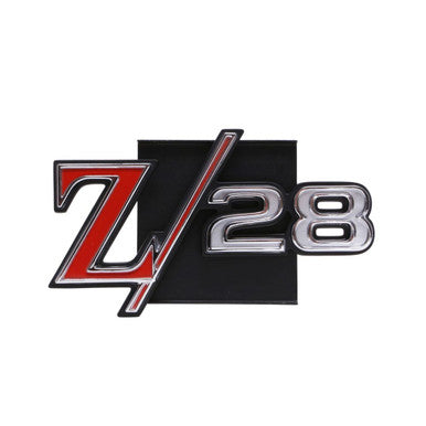 Trim Parts 1969 Chevrolet Camaro Grille “Z-28” Emblem W/Retainer, Each - (6764)