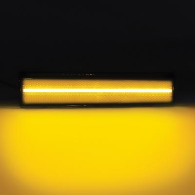 1980-86 Ford F-100, F-150, F-250, F-350, Bronco; Front Side Marker Lamp; Smoked Lens; Amber LED; Pair