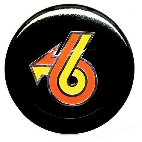 748632A - 1986-87 Buick Regal; TURBO-6 Center Cap Emblem Insert; Acrylic; 2.3
