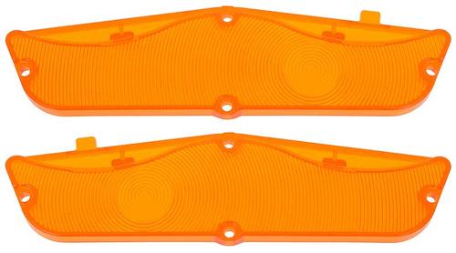 1962 Impala, Bel Air, Biscayne; Park Light Lens; Amber; RH & LH; Pair
