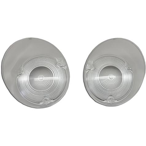 1971-72 F85, Cutlass; Park Lamp Lenses; Clear; Pair