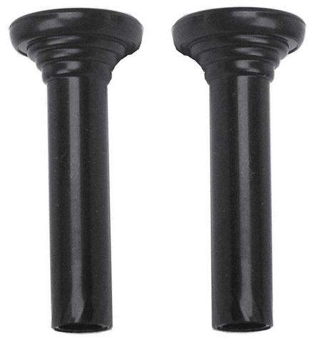 1967 Buick, Cadillac, Chevrolet, Pontiac, Oldsmobile; Door Lock Knobs; Black; Pair; Various Models