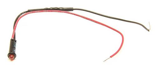 1/8" Red LED Indicator Light