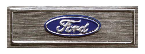 87L168 - 1979-1986 Ford Mustang; Sill/Rocker Panel Emblem; Ford Blue Oval