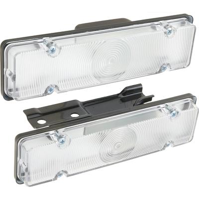 1961 Impala; Bel Air; Biscayne; Nomad; Park Lamp Assemblies; Clear Lens; LH and RH