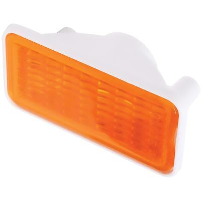 1969 GM; Front Fender Side Marker Lens; Amber; Each; Various Models;