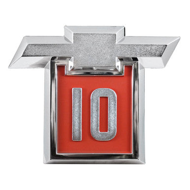 Trim Parts 1964 Chevrolet Truck Front Fender Emblem, “10” Pair - (9325)