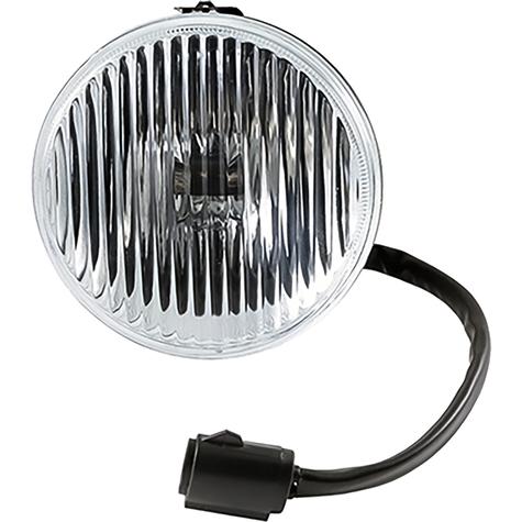 1987-93 Ford Mustang; GT/Cobra; Fog Lamp Assembly; Clear Fluted Glass